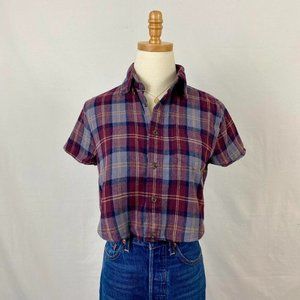 Brandy Melville Cropped Button Up